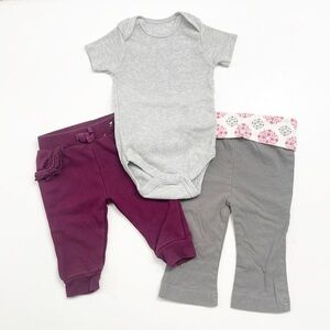 Kyle & Deena/Garanimals/Yoga Sprout mix-and-match baby girls outfits